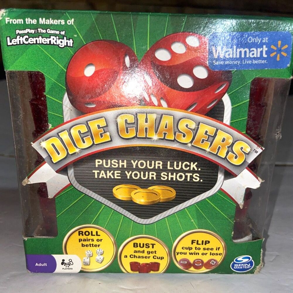 Dice Chasers by Spin Master Adult Game New & Sealed